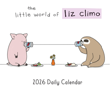 Calendar The Little World of Liz Climo 2026 Daily Calendar Book