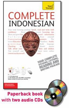 Hardcover Complete Indonesian with Two Audio CDs: A Teach Yourself Guide Book