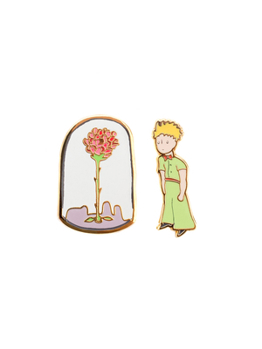 Misc. The Little Prince Enamel Pin Set - Pin Set of 2 Book