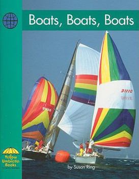 Paperback Boats, Boats, Boats Book