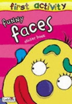 Paperback First Activity Wipe Clean Sticker: Funny Faces Book