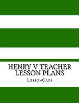 Paperback Henry V Teacher Lesson Plans Book