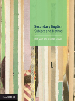Paperback Secondary English: Subject and Method Book