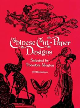Paperback Chinese Cut-Paper Designs Book