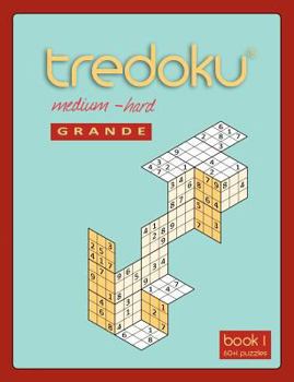 Paperback Tredoku Medium Hard Grande Book 1 Book