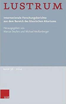 Paperback Lustrum Band 56 - 2014 [German] Book