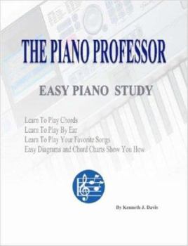Paperback The Piano Professor Easy Piano Study Book