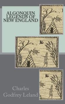 Paperback Algonquin Legends of New England Book