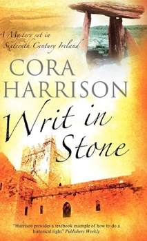 Hardcover Writ in Stone: A Burren Medieval Mystery 4 Book