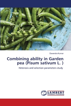 Paperback Combining ability in Garden pea (Pisum sativum L. ) Book