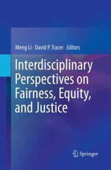 Paperback Interdisciplinary Perspectives on Fairness, Equity, and Justice Book