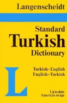 Hardcover Langenscheidt Standard Dictionary Turkish/English-English/Turkish Book