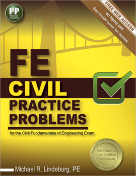 Paperback FE Civil Practice Problems Book