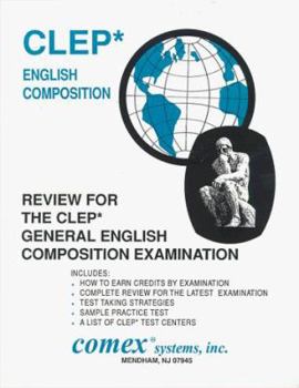 Paperback Review for Clep General English Composition Examination Book