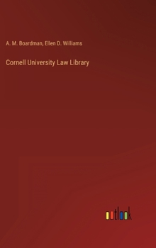 Hardcover Cornell University Law Library Book