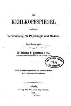 Paperback Der Kehlkopfspiegel [German] Book