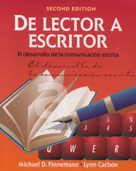 Paperback de Lector a Escritor: El Desarrollo de la Comunicacion Escrita Book