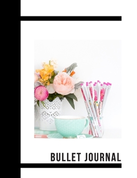 Paperback Bullet Journal, very special dots inside: Beautifull Elegant Dotted Bullet Journal, College Notebook, Diary, great gift, perfect for writting notes, w Book