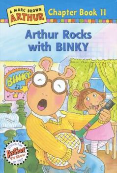Hardcover Arthur Rocks with Binky: A Marc Brown Arthur Chapter Book 11 Book