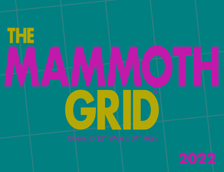 Calendar Mammoth 2022 Grid Wall Calendar Book