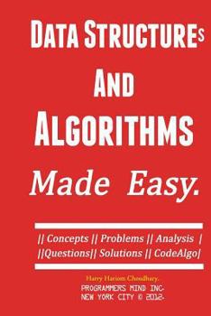 Paperback Data Structures And Algorithms.: Made Easy. Book