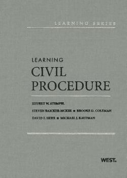 Hardcover Learning Civil Procedure (Learning Series) Book