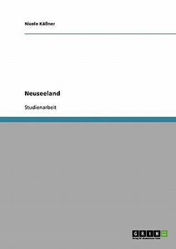 Paperback Neuseeland. Landeskunde, Klima und Tourismus [German] Book