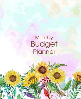 Monthly Budget Planner: Expense Tracker Notebook Monthly Budgeting Journal, 7.5" x 9.25", 150 Pages