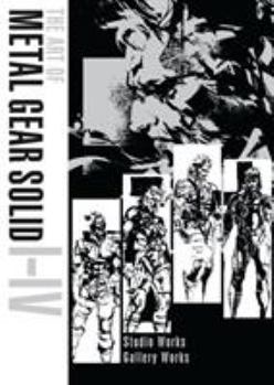 Hardcover The Art of Metal Gear Solid I-IV Book