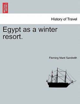 Paperback Egypt as a Winter Resort. Book