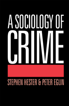 Paperback A Sociology of Crime Book