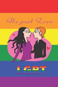 Paperback It's just Love LGBT: Love for Everyone Book