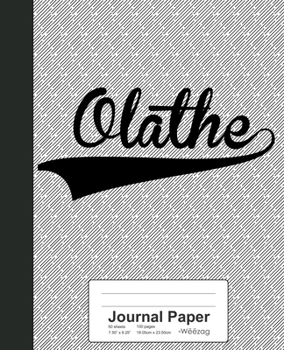 Paperback Journal Paper: OLATHE Notebook Book