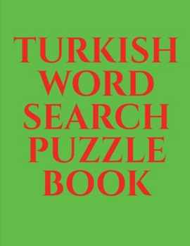 Turkish Word Search Puzzle Book