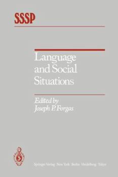 Paperback Language and Social Situations Book