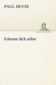 Paperback Erkenne Dich Selbst [German] Book