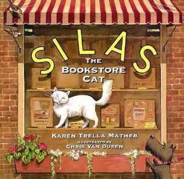 Hardcover Silas, the Bookstore Cat Book