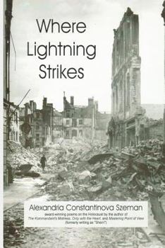 Paperback Where Lightning Strikes: Poems on the Holocaust Book