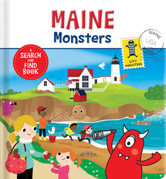 Board book Maine Monsters: A Search and Find Book