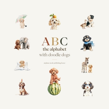 Paperback ABC: the alphabet with doodle dogs Book