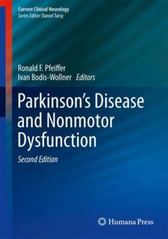 Hardcover Parkinson's Disease and Nonmotor Dysfunction Book