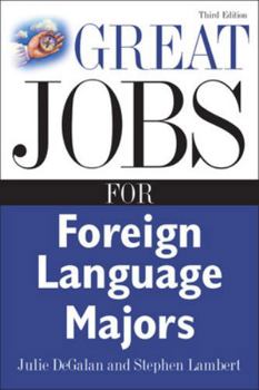 Paperback Great Jobs for Foreign Language Majors Book