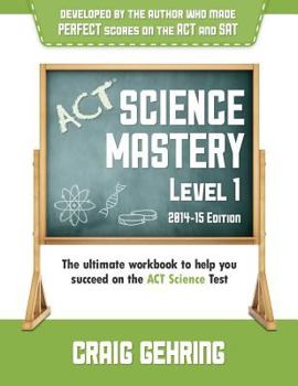 Paperback ACT Science Mastery Level 1 (2014-15 Edition) Book