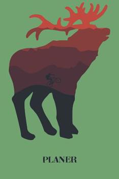 Paperback Planer: Mountainbike Fahrrad Outdoor Kalender Organizer Terminplaner Terminkalender Wochenkalender - Geschenk f?r Mountainbike [German] Book