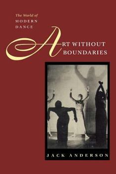 Paperback Art without Boundaries - the world of Modern Dance Book
