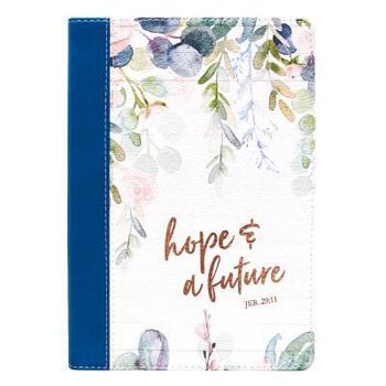 Leather Bound Hope & a Future Thinline Lux-Leather Journal Book