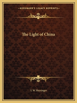 Paperback The Light of China Book