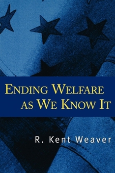 Paperback Ending Welfare as We Know It Book