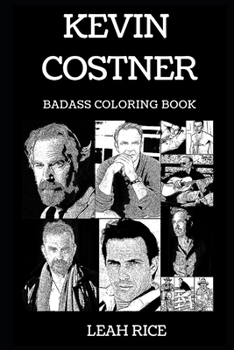 Paperback Kevin Costner Badass Coloring Book