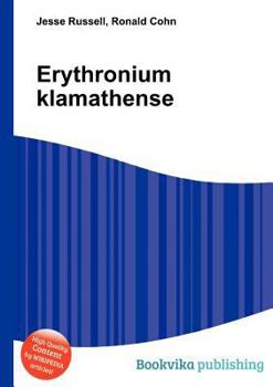 Paperback Erythronium Klamathense Book